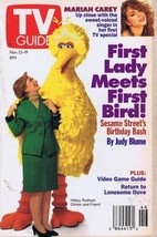 ORIGINAL Vintage Nov 13 1993 TV Guide No Label Big Bird Hillary Clinton - £15.76 GBP