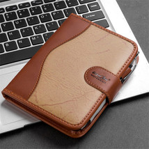 A6 PU Leather Cover Journals Business Notebook Lined Paper Diary Planner 192P - £13.42 GBP