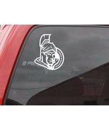 Ottawa Senators NHL Hockey Logo  Vinyl Car Truck Decal Window Sticker White - $4.99