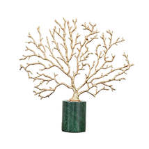 Anyhouz 31cm Tree Snowflake Tabletop Home Decor Modern Art Living Room Display H - £95.84 GBP