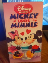 Mickey Loves Minnie (VHS, 1996) - £8.44 GBP
