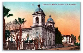 Santa Clara Mission Santa Clara CA California UNP DB Postcard H25 - £2.32 GBP
