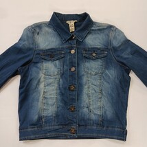 Indigo Rein RN#128963 Women's Blue Stonewashed Denim Front Jacket Size XL image 13