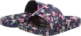 Joules Blue Floral Unicorn Size US 31 Y EU 31 Little Kids Girl&#39;s Slide S... - $25.16 CAD