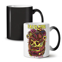 False King Cool Art Skull NEW Colour Changing Tea Coffee Mug 11 oz | Wellcoda - £15.97 GBP