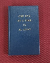 One Day At A Time In AL-ANON- Alcoholism-Recovery Blue Hardcover 1986 Canada - $16.62