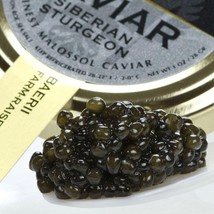 French Siberian Sturgeon Caviar (A. baerii) - Malossol, Farm Raised - 35.2 oz ti - $2,731.05