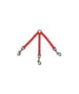 Zack &amp; Zoey Nylon 3-Way Dog Coupler, 4-Inch, Tomato Red - $225.74 MXN+