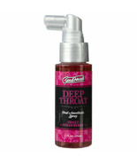 DEEP THROAT SPRAY ORAL SEX GOODHEAD-STRAWBERRY-SPRAY. 2 OZ fast shipping US - $14.01