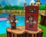 Nintendo Super Mario 2.5&quot; Tanooki Mario Figure Jakks Pacific Ages 3+ Toy  - £10.00 GBP