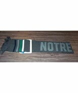 UNIVERSITY OF NOTRE DAME Fighting Irish Embroidered Winter SCARF NEW - $25.05 CAD