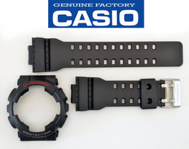  Casio GA-110 Genuine Watch Band &amp; Bezel Rubber Strap  Black G-Shock GA-110-1A - £45.21 GBP