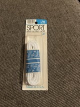 Payless Shoe Source Laces Round White USA 40” 1 Pair 6 Eyelets VTG Shoel... - $97.60 MXN
