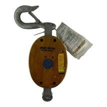 Crosby-Western HS-21-B Block Tackle Large Pulley, 7/8&quot; - 1&quot; Rope Diamete... - $96.74