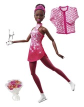 Barbie You Can Be Anything Winter Sports ICE SKATER Doll NEW Great Gift for Fans - £14.37 GBP