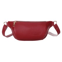 Women Casual Waist Bag Fanny Pack PU leather Lady Chest Bag Female Travel Multif - £51.26 GBP
