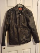 Excelled men collection size medium  leather bomber jacket  - $118.80