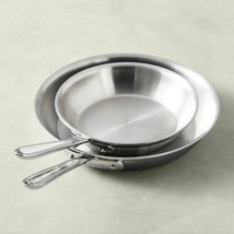 All-Clad  D5 Brushed 5-Ply  8 and 10 inch Fry pan Set - £116.92 GBP
