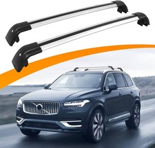 Upgraded Crossbars Fit for 2015-2025 Volvo XC90 Lockable Roof Rack Cross... - $66.82