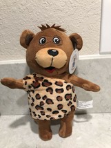 Civilization Bears Caveman Plush Stuffed Teddy Bear With Prehistoric Outfit A10 - £7.85 GBP