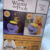 NEW Winnie The Pooh Hunny Light-Portable Night Light (6.4&quot;) Disney-Paladone - £21.34 GBP