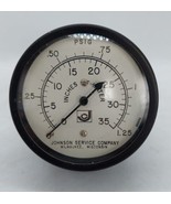 Johnson Service Co Water Pressue Gauge Lb. Per Sq. IN, 0 to 35 Lbs / 0 t... - $19.79