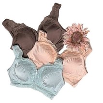 Rhonda Shear Betty Pin Up Bra 3 Pack MEDIUM (26) - $21.78