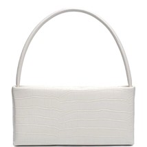 New Off White Croc Print Mandy Handle Crossbody Bag - £43.44 GBP