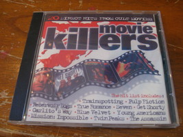 Movie Killers &quot;20 Hits from Cult Movies&quot; by Telstar (Pulp Fiction) CD Disc - £11.89 GBP