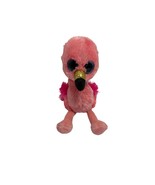 Ty Beanie Boos Gilda Flamingo Plush Stuffed Animal Toy 5 in Tall Pink - £6.31 GBP