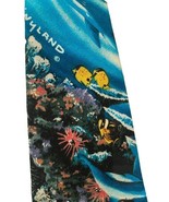 WYLAND Underwater Ocean Themed Neck Tie Under The Sea Fish Coral Dolphin... - $389.35 MXN