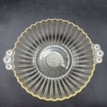 Anchor Hocking Indiana Glass Ribbed 8½” Serving Bowl - Mid-Century Vintage - £17.21 GBP