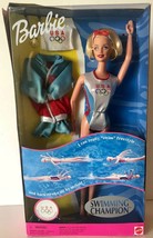 Barbie Swimming Champion Doll in Original Packaging ~1999 ~ Barbie can Swim! - £19.75 GBP