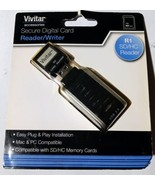 Vivitar R1 USB Secure Digital SD HC Card Reader &amp; Writer Plug &amp; Play - M... - £3.08 GBP