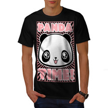 Adorable Panda Time Shirt Cute Bear Men T-shirt - £10.38 GBP
