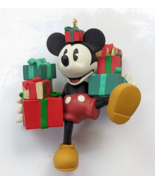 Hallmark Ready For Christmas Mickey Mouse Holiday Ornament Collectible 1... - £7.86 GBP