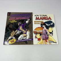 Incredible Comic Book Women &amp; How To Draw Manga Lot Of 2 Drawing Books A... - $14.80