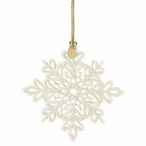 New Lenox 2019 Snow Fantasies Christmas Ornament in Box Gift Porcelain Snowflake - £31.64 GBP