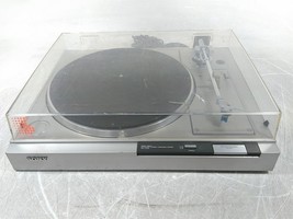 Limited Testing Sony PS-LX22 Direct Drive Stereo Turntable with Dust Cover AS-IS - $56.80