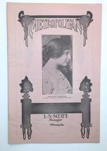1914 Metropolitan Theatre Antique Program Margaret Illington  Minneapolis MN - £15.67 GBP
