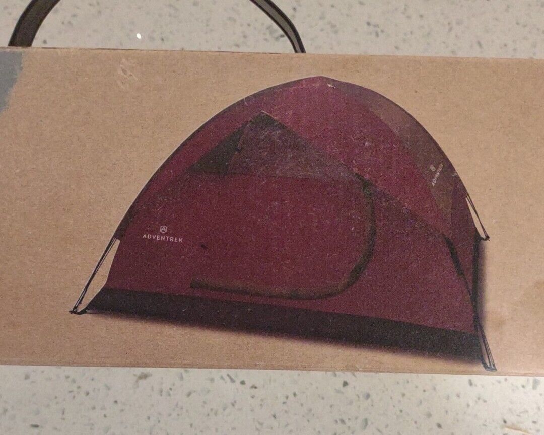 Adventrek 2 Person Dome Tent With Expandable Carry Case Camping Outdoors - $15.50