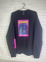 Goosebumps Welcome To Dead House Long Sleeve Graphic Tee T-Shirt Mens Size M - £35.32 GBP