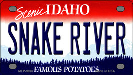 Snake River Idaho Novelty Mini Metal License Plate Tag - £11.68 GBP