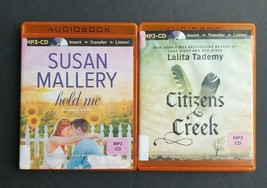 Hold Me by Susan Mallery CD MP3 , Citizens Creek Lalita Tademy Mp3 CD Au... - $16.14