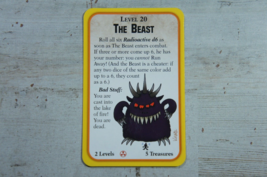 The Beast card ONLY from Bag O Radioactive Munchkin (Apocalypse expansion) - £5.57 GBP