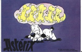 ⭕vtg, pocket calendar 1989 Comic Asterix Obelix Astérix 34 impala - $8.12 CAD