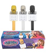 Wireless Bluetooth Karaoke Microphone, 3-in-1 Speaker, Mic, Choose Color - $18.13