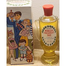 Vintage Avon World&#39;s Greatest Dad Tribute After Shave 4 Fl. Oz. NOS In Box - $218.29 MXN