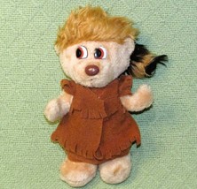 Ace Novelty Daniel Boone Plush Davey Crocket Teddy Bear Vintage 9&quot; Stuffed Toy - £8.61 GBP