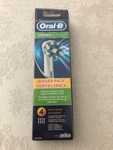  Braun Oral-B Cross Action - 4 Brush Heads - New - $10.00